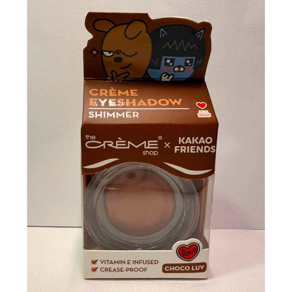 The Crème Shop × Kakao Friends Crème Eyeshadow – Choco Luv (Shimmer)